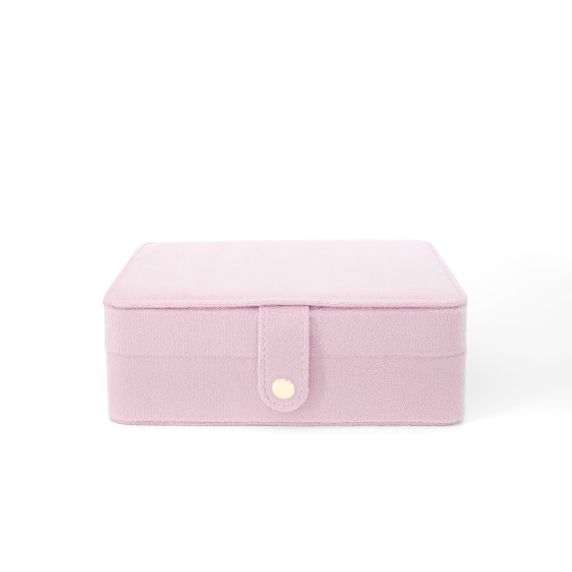 Velura Pink Jewelry Box with big storage